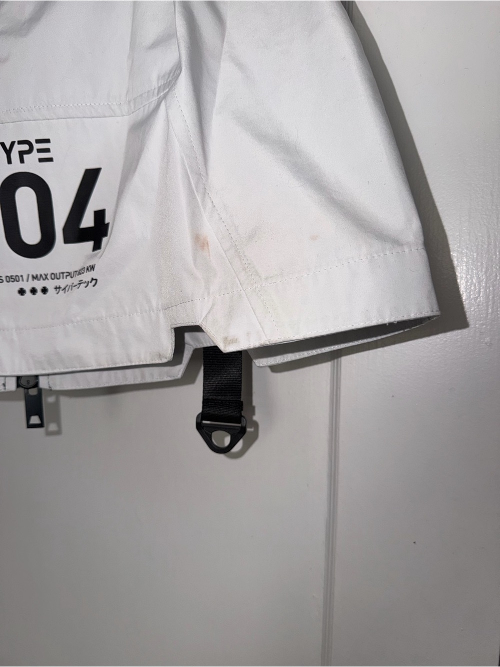 Fabric Of The Universe MS-Type 1004 White Miniskirt - Picture 10 of 13